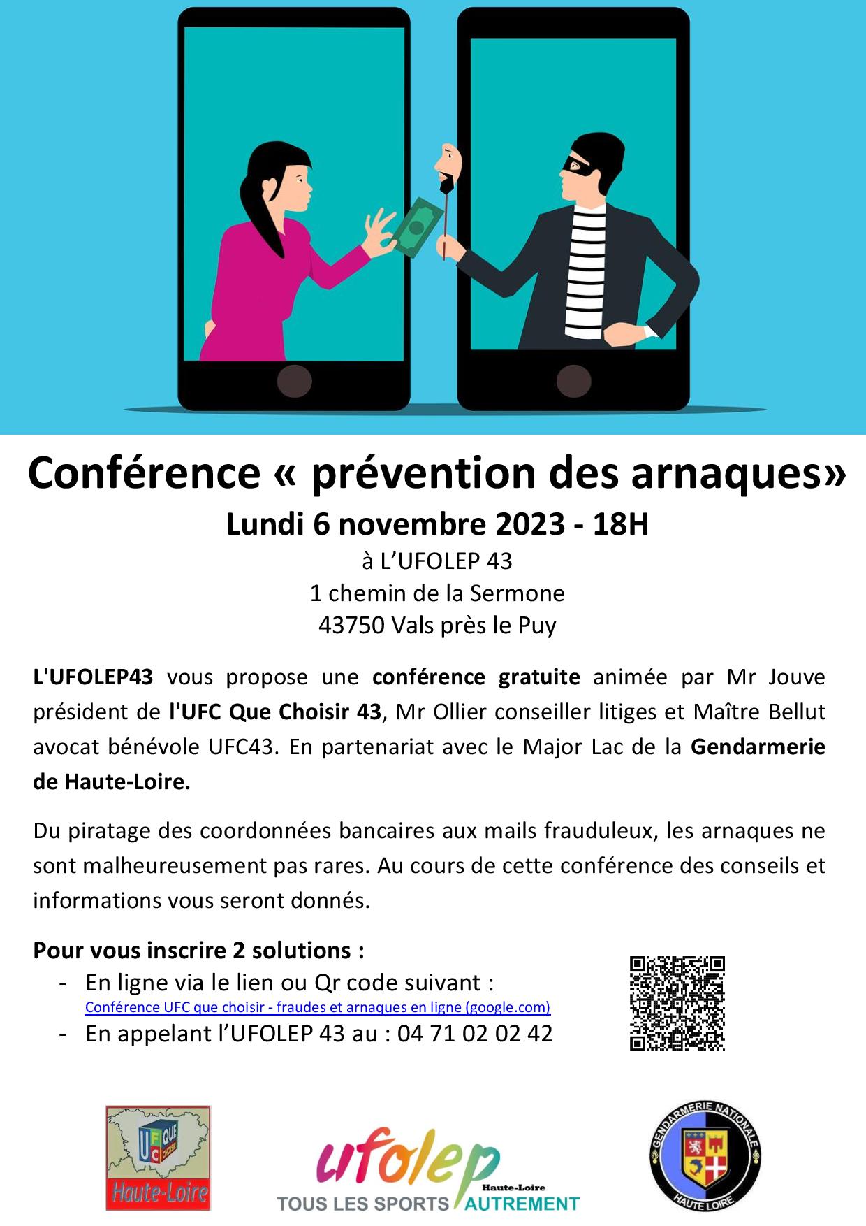 You are currently viewing Conférence « prévention des arnaques »